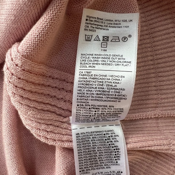 ATHLETA Evergreen Knit Sweater Hoodie in Orchid Light Pink size S - Picture 9 of 9